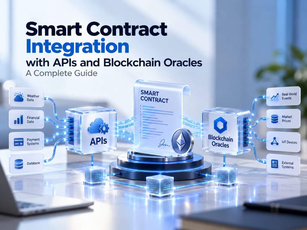 Smart Contract Integration with APIs and Blockchain Oracles: A Complete Guide
