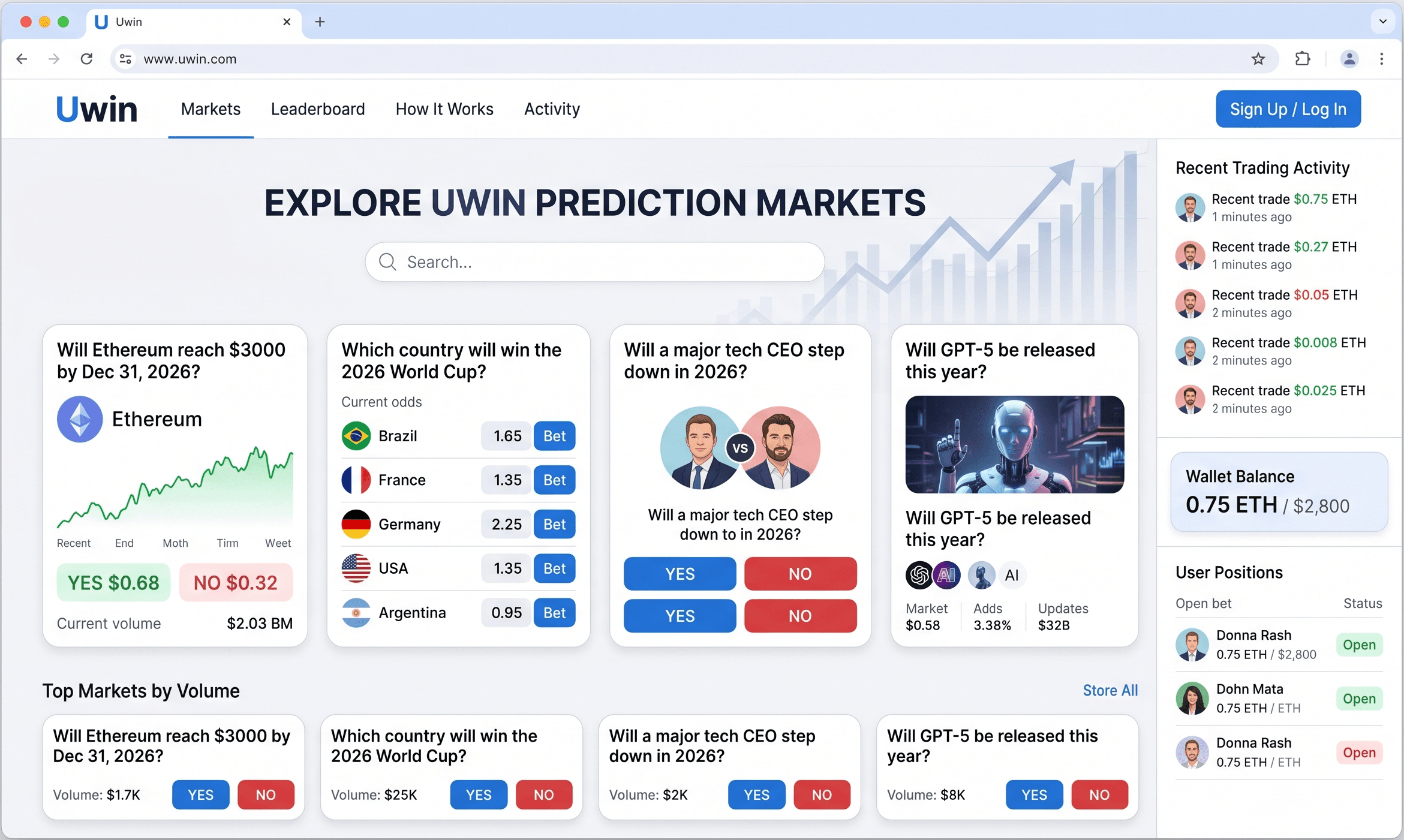 Uwin screenshot