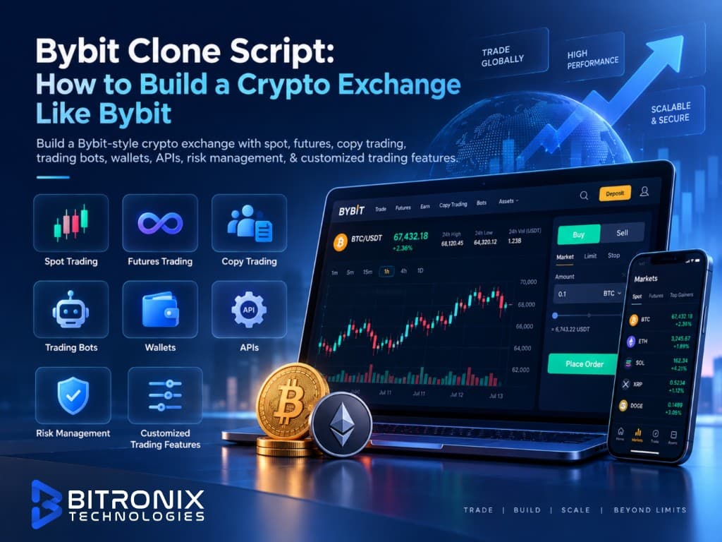 Bybit Clone Script: How to Build a Crypto Exchange Like Bybit