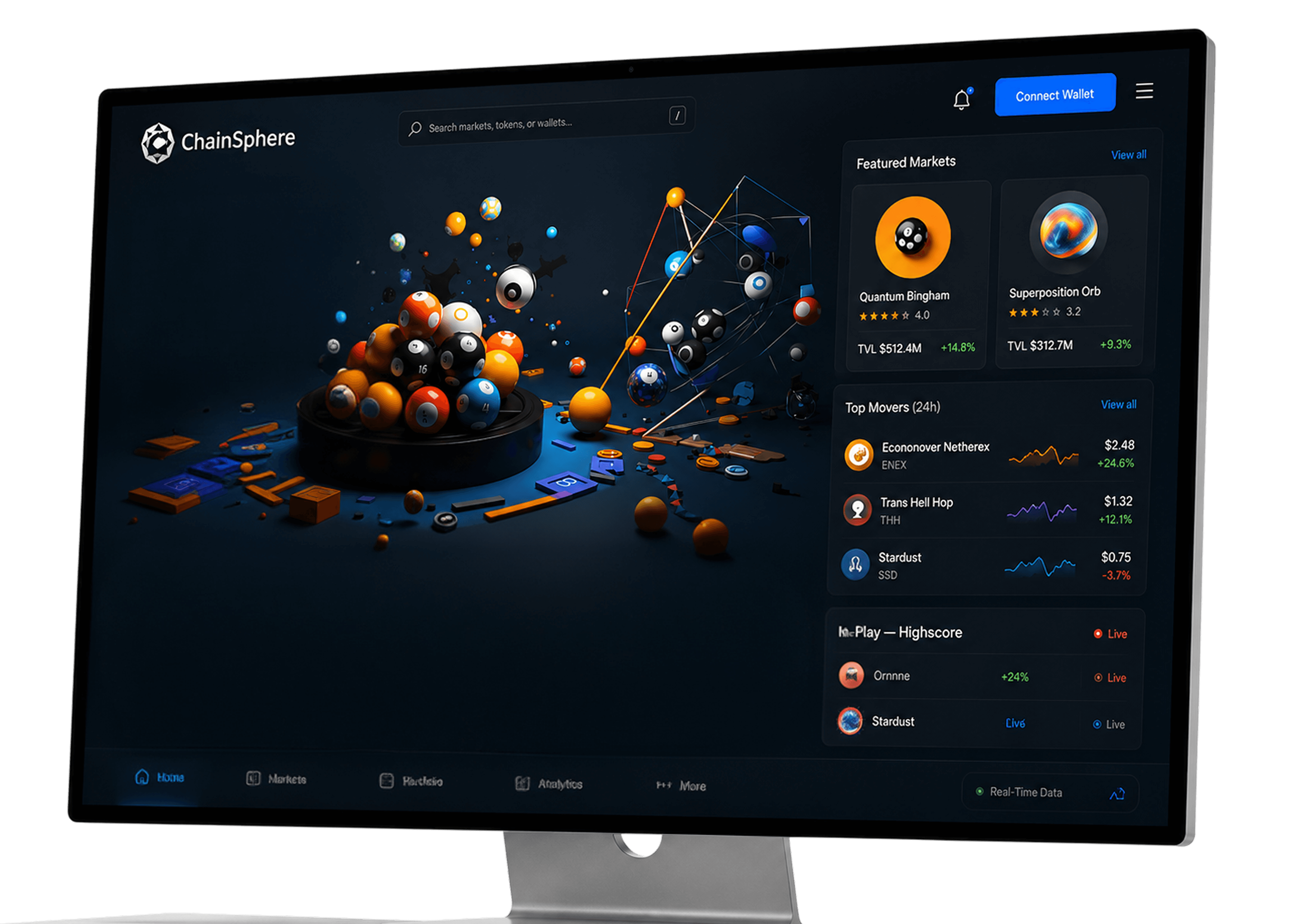 ChainSphere product mockup