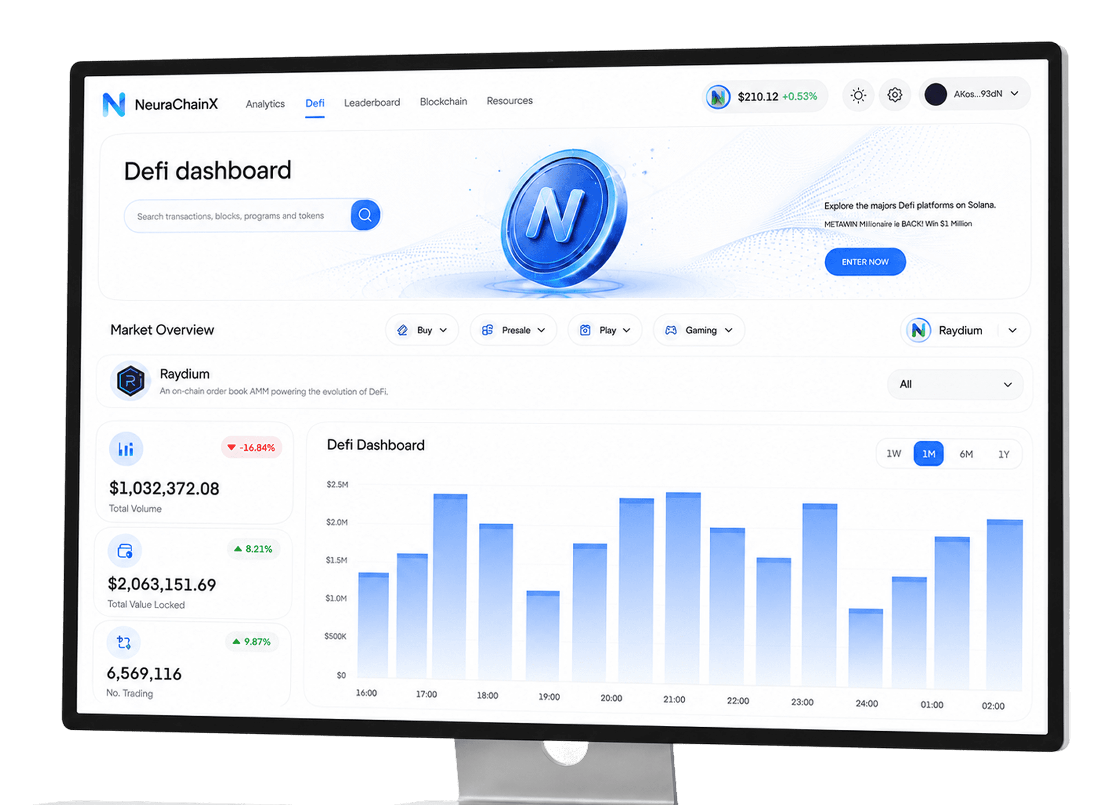 NeuraChainX product mockup